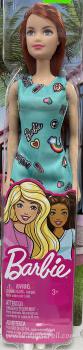 Mattel - Barbie - Chic - Emoji Graphics Dress - Redhead - Poupée